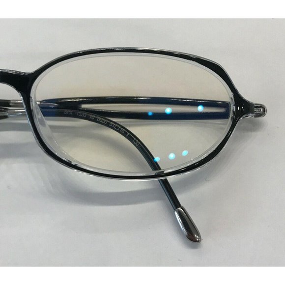 Silhouette Oval SPX 1535 Eyeglasses Black Crystal main image 8